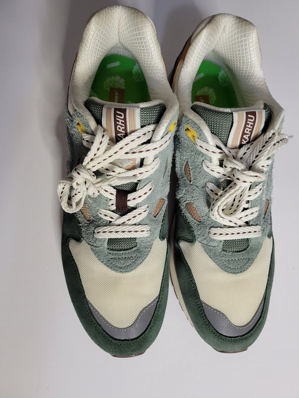 Karhu Legacy 96 "Molkky Pack" Green Suede Sneakers F806081 Men's Size 12 NWOB